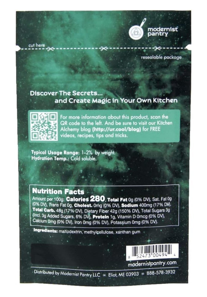 Modernist Pantry Foam Magic™ - Non-GMO, Gluten-Free, Vegan Culinary Foam Stabilizer - 25g - Image 3