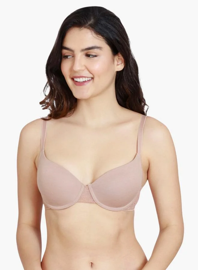 زيفامي حمالة صدر زيفام دانتيل مبطنة نصف كوب