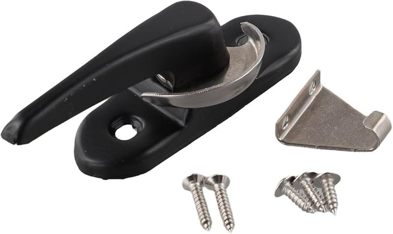 Double Sided Stainless Steel Window Safety Lock Child Proof Sash Silver Black Gold Grey - Image 4