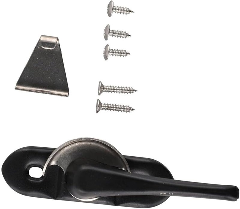 Double Sided Stainless Steel Window Safety Lock Child Proof Sash Silver Black Gold Grey - Image 3