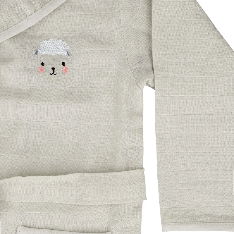 Miespiga Lamb Kids Muslin Bathrobe