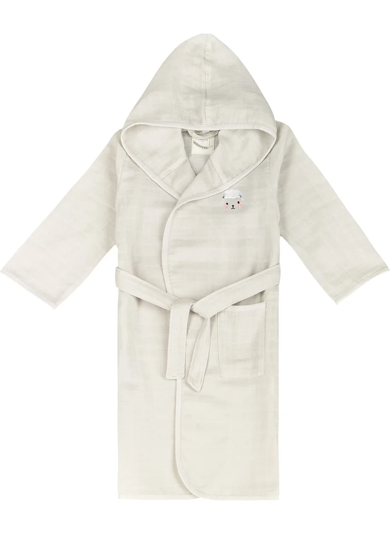 Miespiga Lamb Kids Muslin Bathrobe