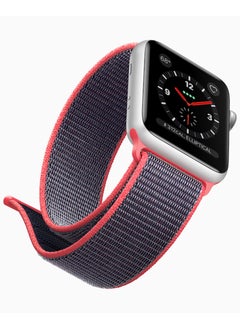 Generic For Apple Watch ALL Series (42mm 44mm 45mm) & Apple Watch Ultra (49mm) Nylon Sport Replacement Strap Bands With Adjustable Closure - MULTICOLOR 