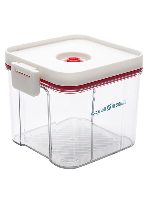 Closed storage box, Transparent , Size 12* 10.3* 9.4 Cm