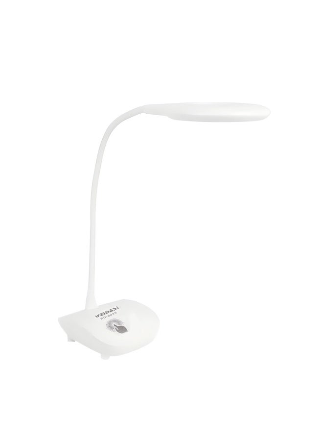 WEIDASI LED Reading Table Lamp Rechargeable USB Desk Lamp Touch Dimmer Flexible Neck Study Light Eye Care LED Lamp for Home Office Bedroom - Image 2