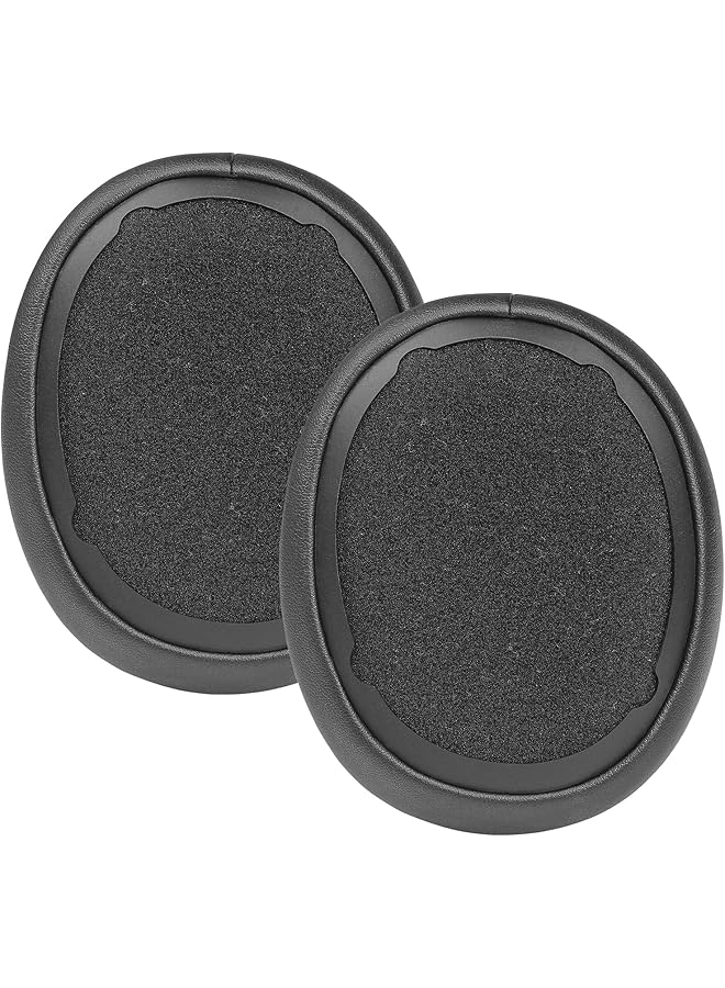 إيروريكس وسائد أذن بديلة من الجلد البروتيني لسماعات Skullcandy Crusher اللاسلكية Crusher Evo Anc Hesh 3.0 فوق الأذن باللون الأسود - Image 4