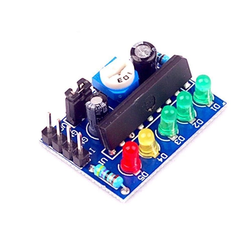 KA2284 Audio Level Indicator Module Power Level Controller 3 5V To 12V AC DC PCB Board - Image 1