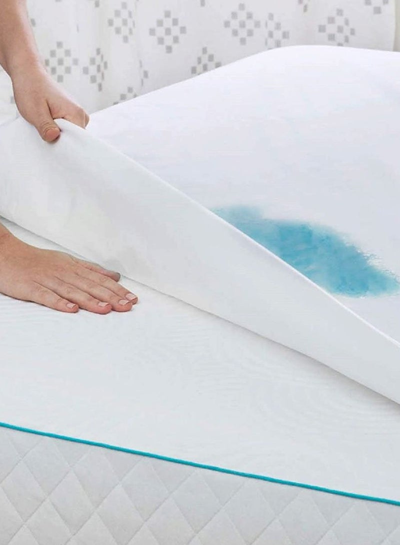 COMFORT EXPERTS "100% Waterproof Premium Microfiber Bed Mattress Protector - Hypoallergenic - Noiseless Liquid and Dust Protection for Bed Mattress - Snug Fitting Size for Aesthetic Appeal" - Fitted Sheet Style - Image 2