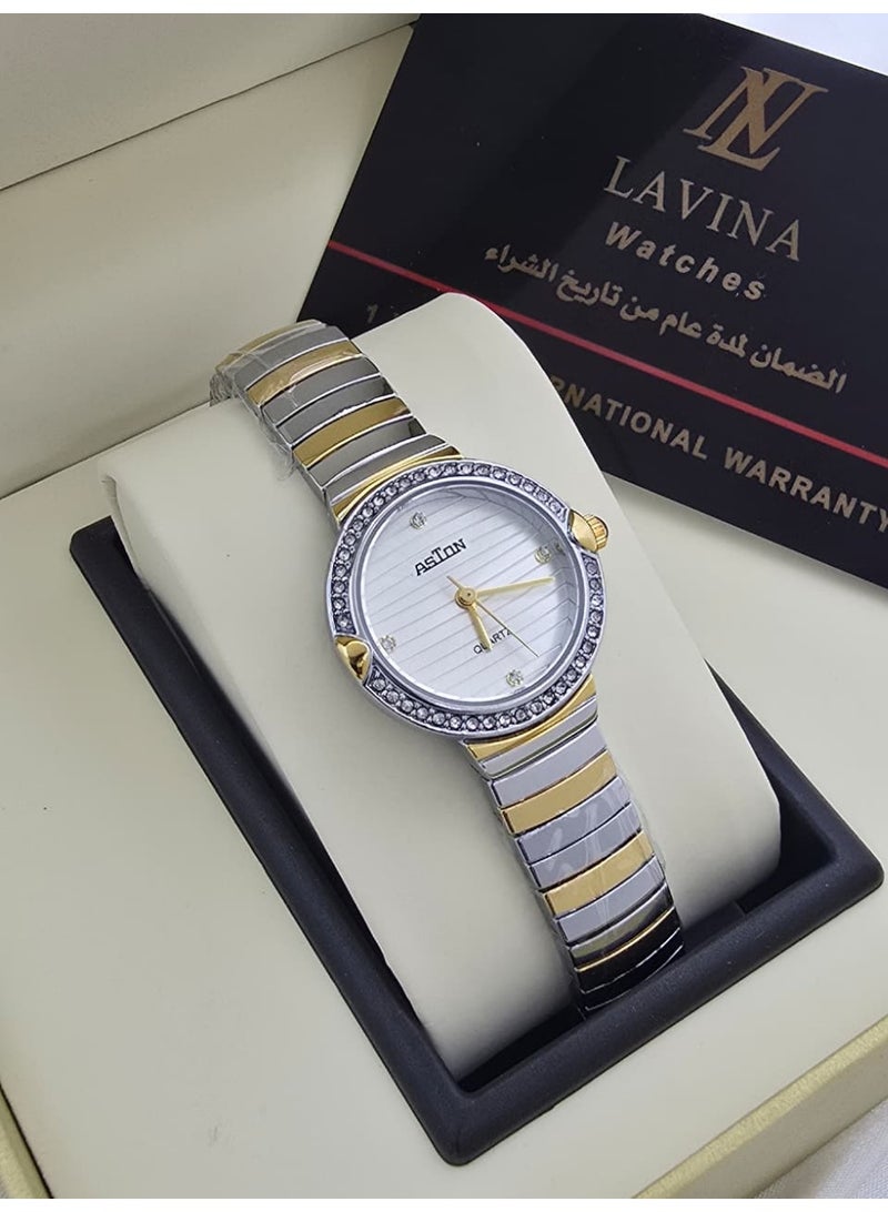 Women's Stainless Steel Strap Analog Quartz Watch Wrist watch