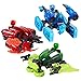 Zing Klikbot Megabots  Pack of Three  Green Blue and Red  Toy Figures with Unique Accessories  for Kids 8 Plus - Image 4