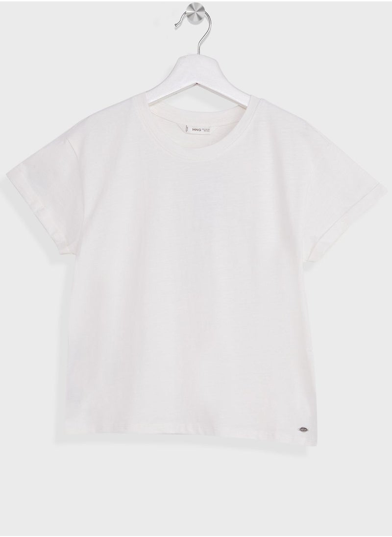MANGO - Youth Essential T-Shirt - Image 1