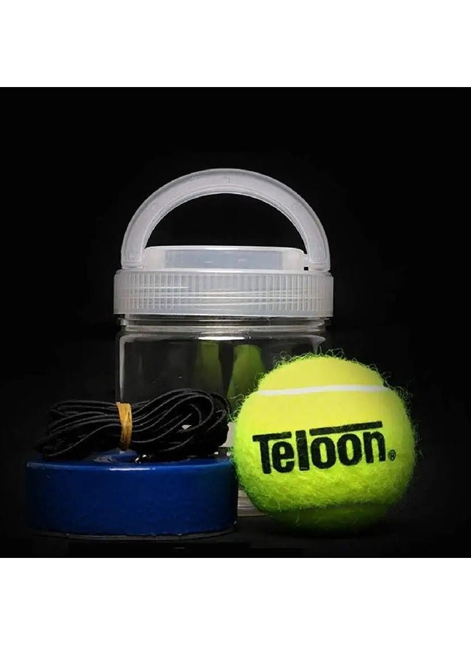 Teloon Easy to Use Durable Plastic Trainer Tennis Set Multicolor 9 x 9 x 10.6 cm T801D1  - Image 2