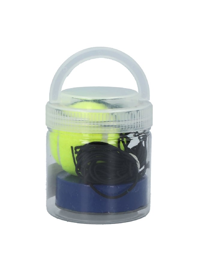 Teloon Easy to Use Durable Plastic Trainer Tennis Set Multicolor 9 x 9 x 10.6 cm T801D1  - Image 1