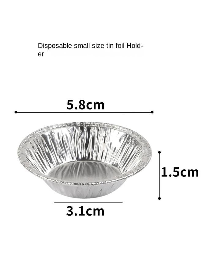 Bluejw Thickened Reusable Aluminum Mold Rice Cake Bowls Cake Bowl Chrysanthemum Zhan Horseshoe Cake Egg Tart Pudding Cake Mold - Image 1