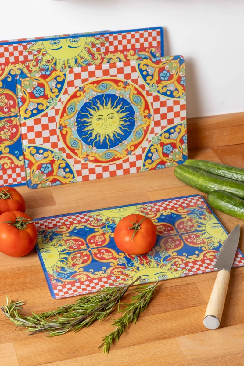 FH finehome Riesi Glass Cutting Board 25X35