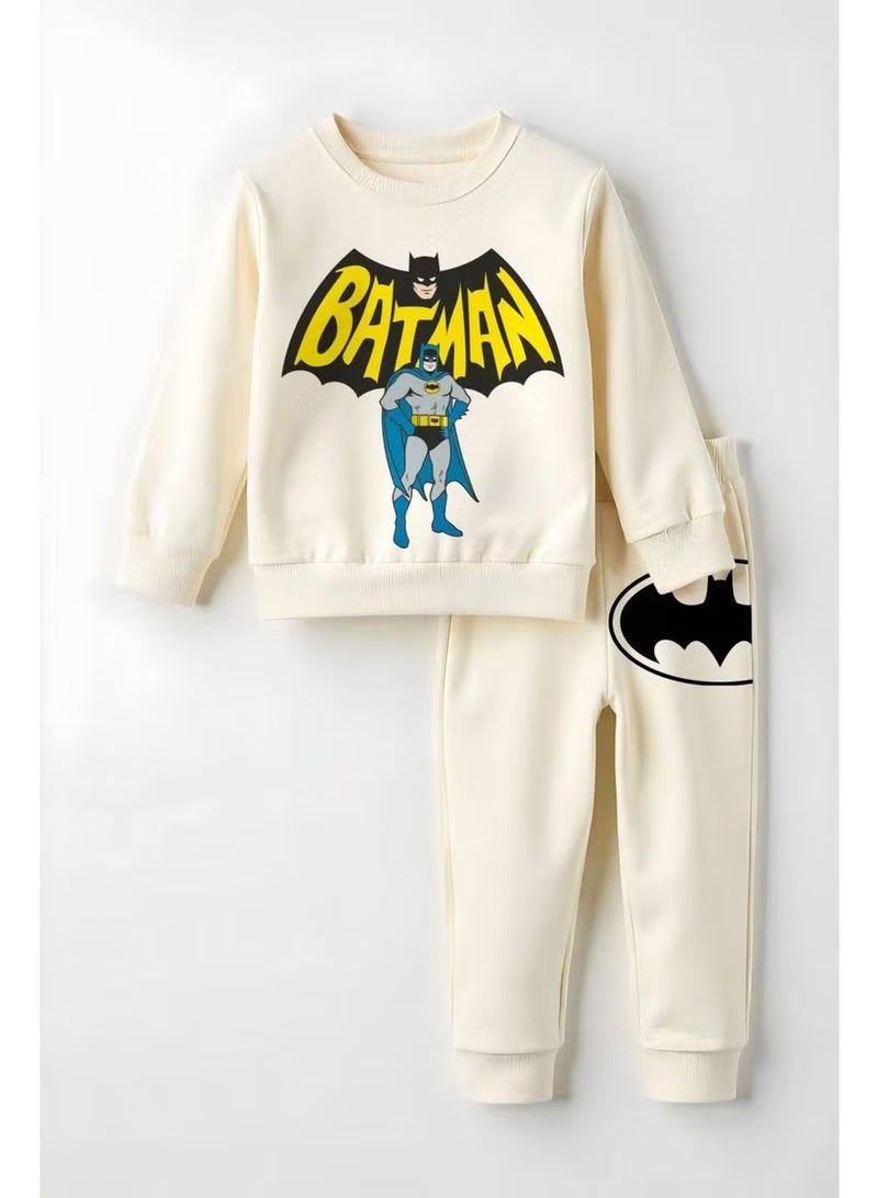 Myada Premium Batman Printed Bottom Top Child Set - Image 1