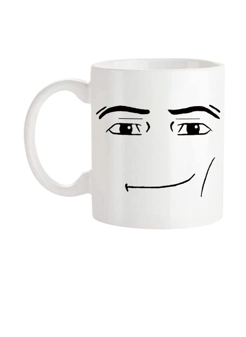 Roblox man face Mug
