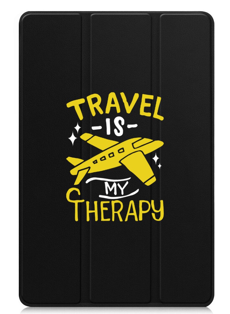 Theodor Protective Flip Case For OnePlus Pad 2 (2024) & OnePlus Pad Pro (2024) With Trifold Stand Auto Wake Sleep Shockproof Cover travel therapy - Image 1