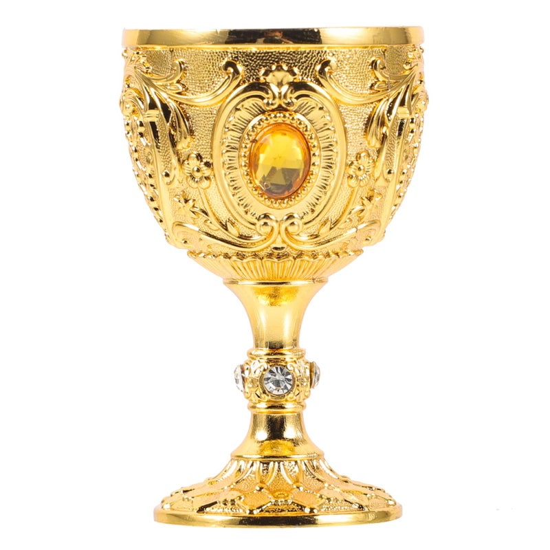 Retro Stainless Steel Wine Mug Metal Cup Liquor Chalice For Beverages - Image 2