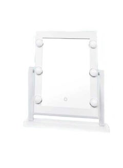 Generic Green Lion Brightening 6 Led Makeup Mirror – White 