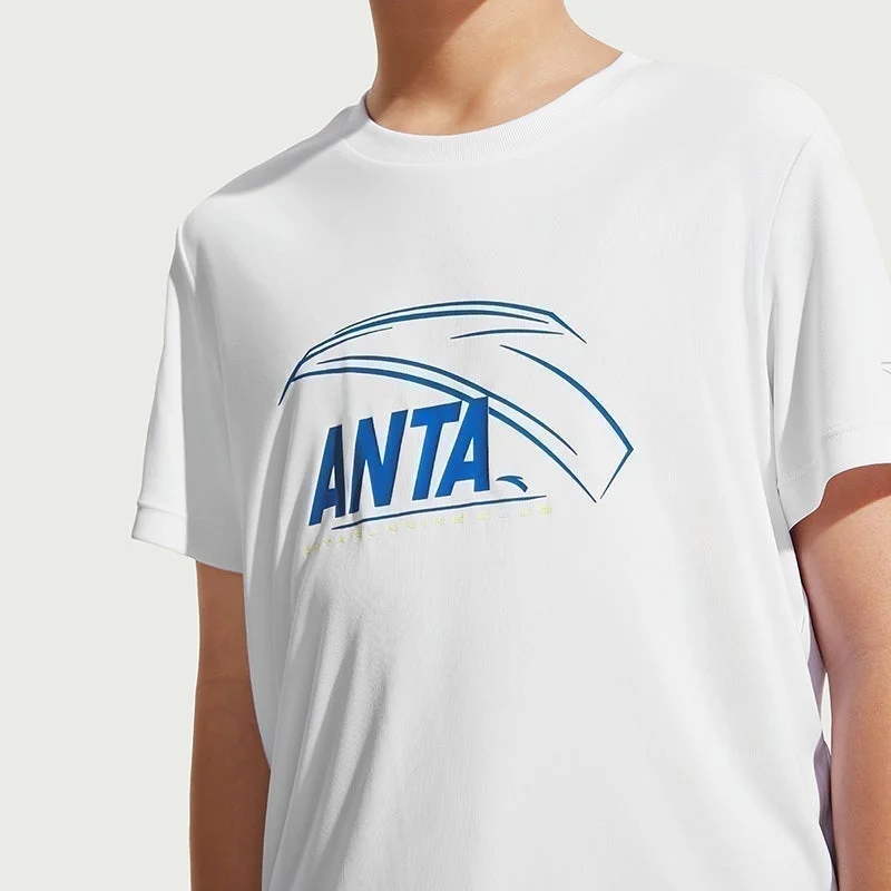 ANTA Kids’ Short Sleeve Knit T-Shirt – Casual & Everyday Wear