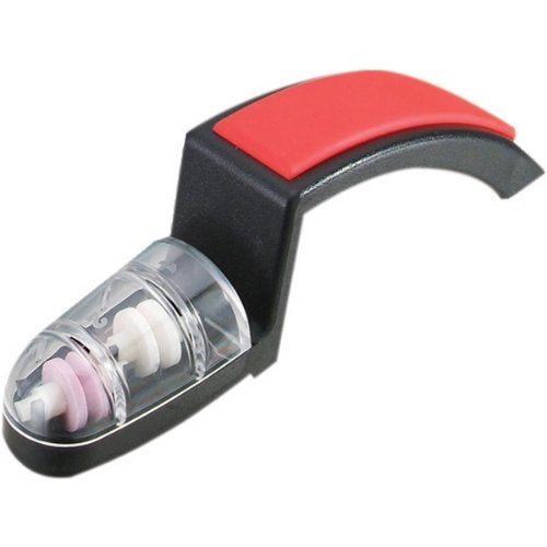 MinoSharp Shinkansen 'Water' Sharpener - Black and Red - Image 1