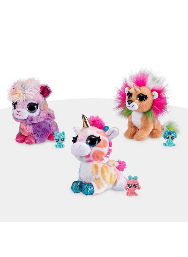 Rainbocorns Coco Surprise Fantasy (3 Pack) By Zuru Plush Toys With Baby Collectible Surprise In Cone, Plush For Girls And Kids (Style May Vary)  - Image 4