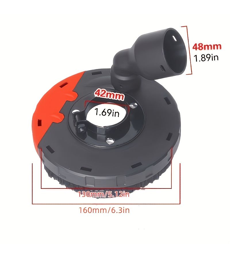 125 Type Dust Shroud Vacuum Cleaner Replacement Parts For Angle Grinder - Image 3