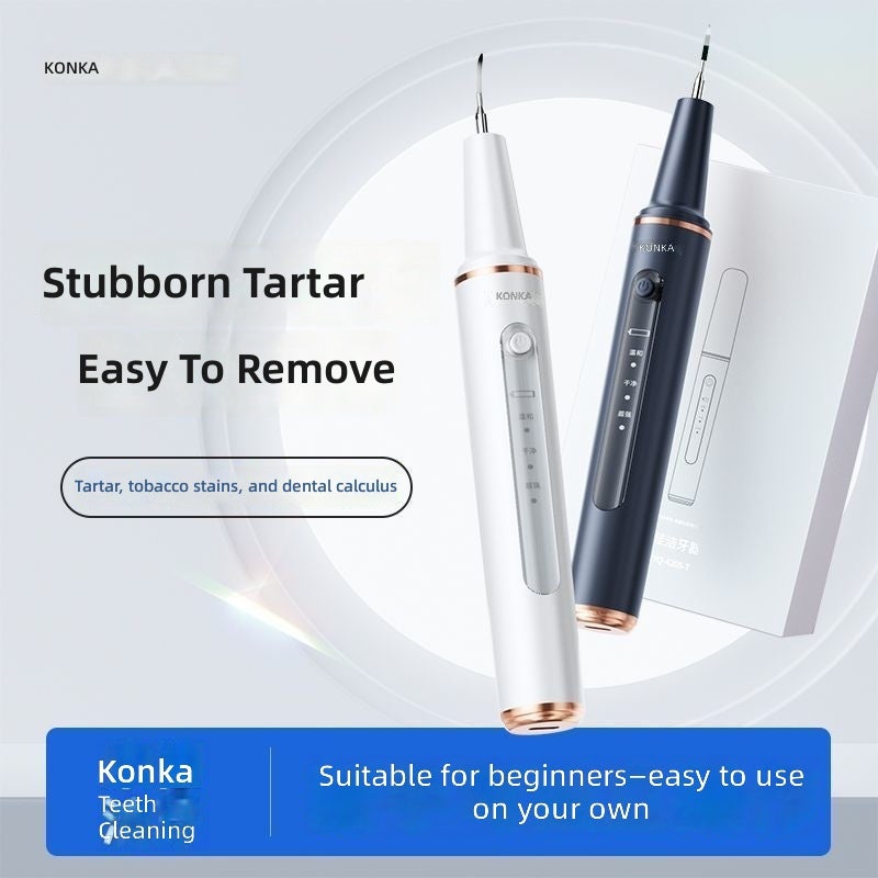 KONKA Ultrasonic Teeth Cleaner - Tartar Remover, Plaque & Stain Removal, Electric Toothbrush, Oral Irrigator, Home Dental Care Device - Image 2