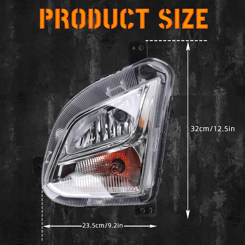 Boxlight Left Fog Light for 2018-2021 Chevy Equinox - Halogen, Waterproof, Clear Lens - Image 4
