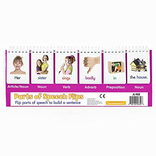 Junior Learning Part of Speech Flips Educational Action Games - Image 2