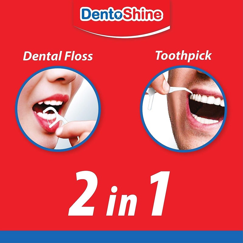 DentoShine Floss Picks - 50 pcs - Image 3