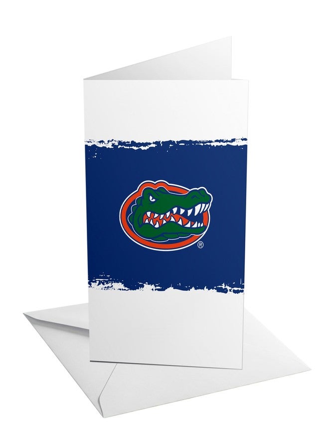Desert Cactus University of Florida 5x7 Inch Greeting Card UF Gators Single Folded Cardstock with Envelope Party Celebration Officially Licensed (5x7 Card B - Blank) - Image 1