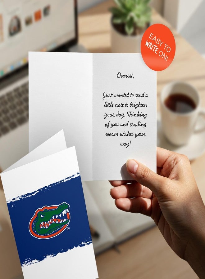 Desert Cactus University of Florida 5x7 Inch Greeting Card UF Gators Single Folded Cardstock with Envelope Party Celebration Officially Licensed (5x7 Card B - Blank) - Image 5