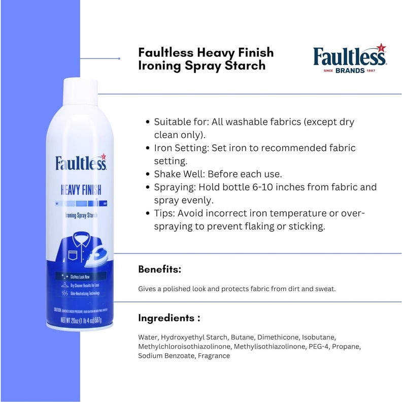 فولتلس بخاخ فاولتلس الفوري لتقوية الأقمشة للملابس | إزالة التجاعيد فورًا | مناسب للجينز والبطانيات | لجميع أنواع الملابس | يدوم ٩٠ يومًا - Image 3