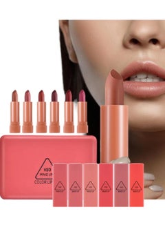 KSD 6-Piece Lipsticks Mini Set Multicolour  - Image 1