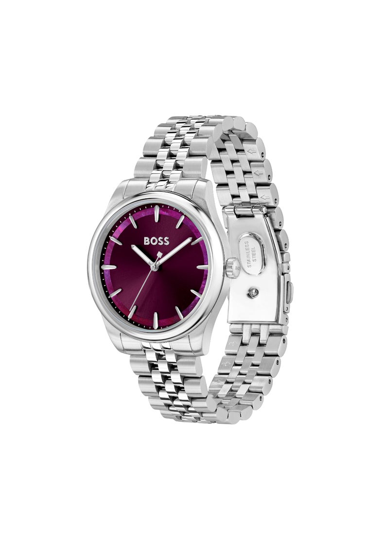 HUGO BOSS HUGO BOSS WATCH ROUND ANALOG WOMEN'S RED MOTHER OF PEARL CASE WATCH - 1502778  - Image 1