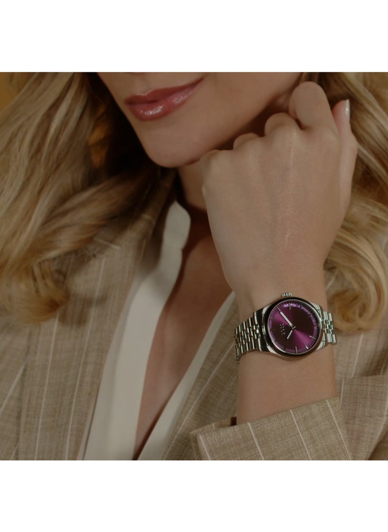 HUGO BOSS HUGO BOSS WATCH ROUND ANALOG WOMEN'S RED MOTHER OF PEARL CASE WATCH - 1502778  - Image 4