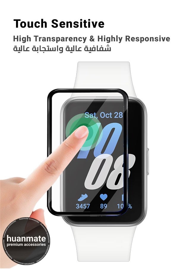 huanmate - 2 Pieces Samsung Galaxy Fit 3 Premium Screen Protector- Crisp Clarity, Ultimate Safety, Shield Against Smudges, Reliable Quality, Easy Installation & Removal - Image 1
