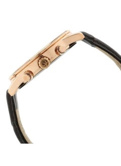 TITAN Black Dial Leather Strap Watch  - Image 2
