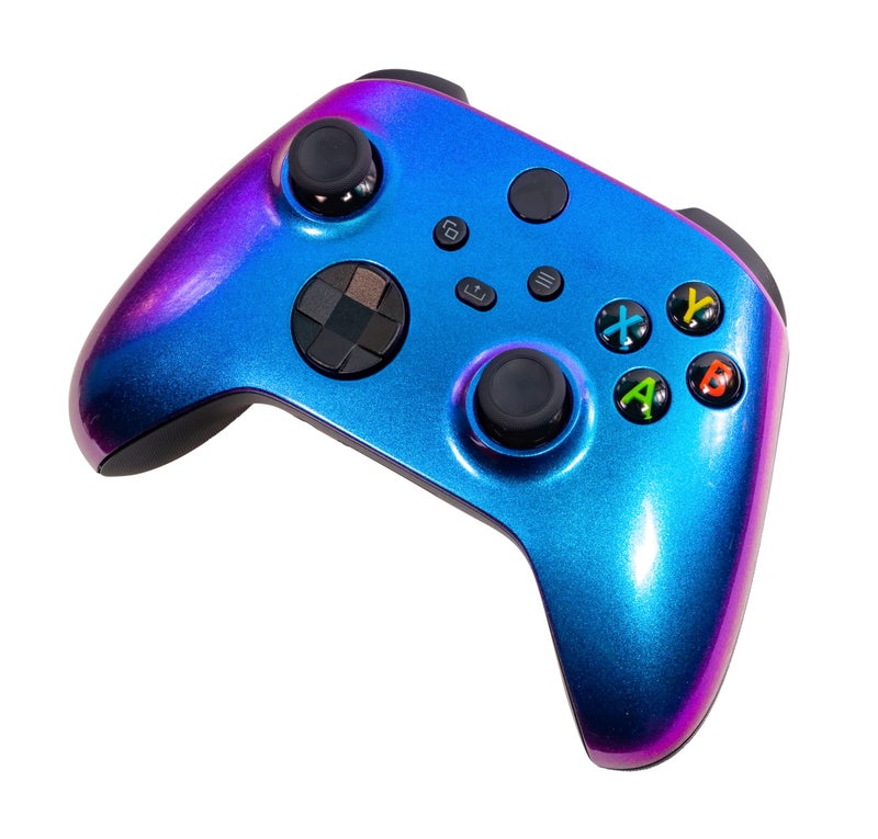Crazy Controllerz Xbox One Series X S Custom Color Changing Controller - Color Changing Chameleon Color - Compatible with Xbox One, Series X, Series S - Image 4