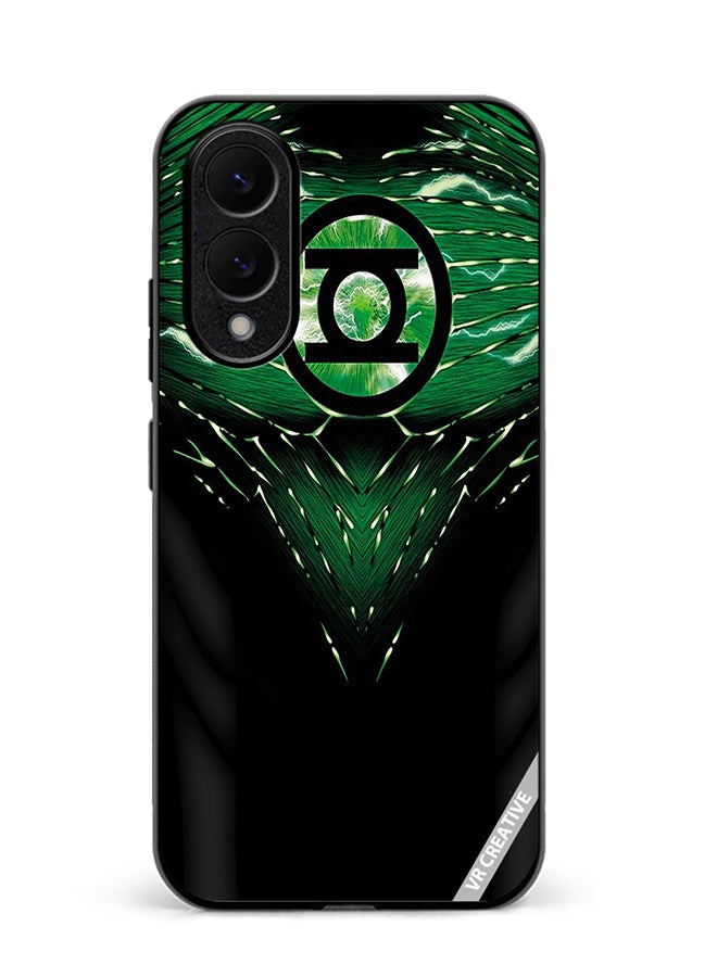 VR CREATIVE Protective Case Cover For Samsung Galaxy S25 Edge Jack Kirby Green Lanterns Art Design Multicolour