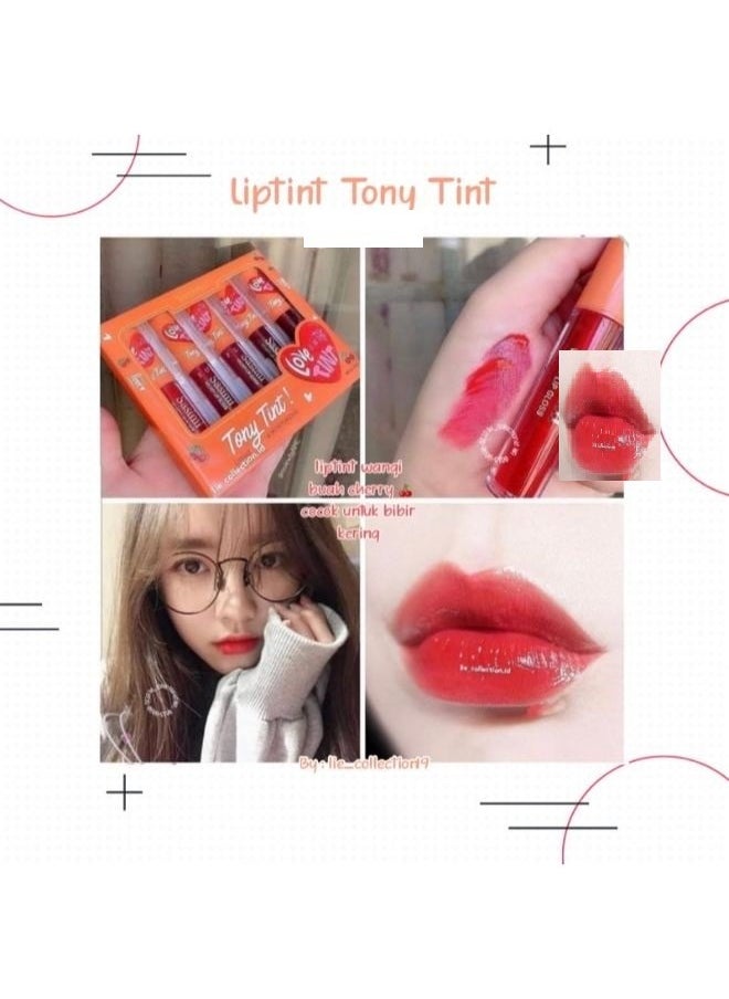 Generic - Set  Lip  Tint  Tony  Tint  &  Liquid  Moisturizing - 5 pieces - Image 1