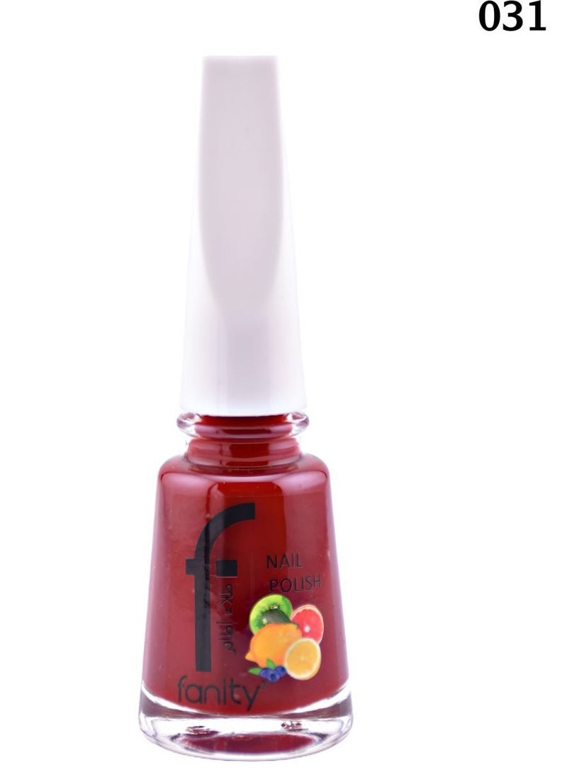 Fanity Nail Polish – Shade 031 + Free Nail Polish Remover - Image 1