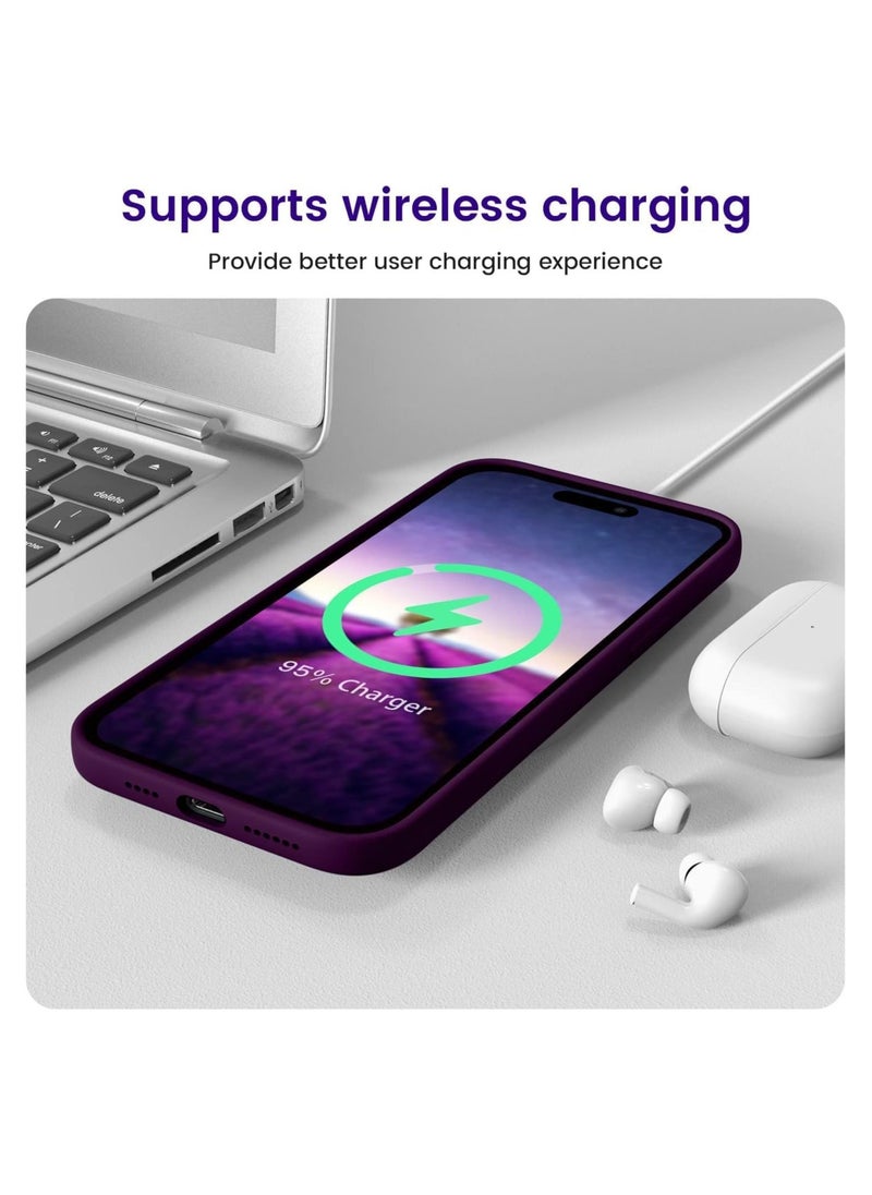 حافظة مصممة لجهاز آيفون 14 برو ماكس، حافظة هاتف رفيعة رقيقة مصنوعة من السيليكون مقاومة للصدمات لجهاز آيفون 14 برو ماكس 6.7 بوصة - Image 4