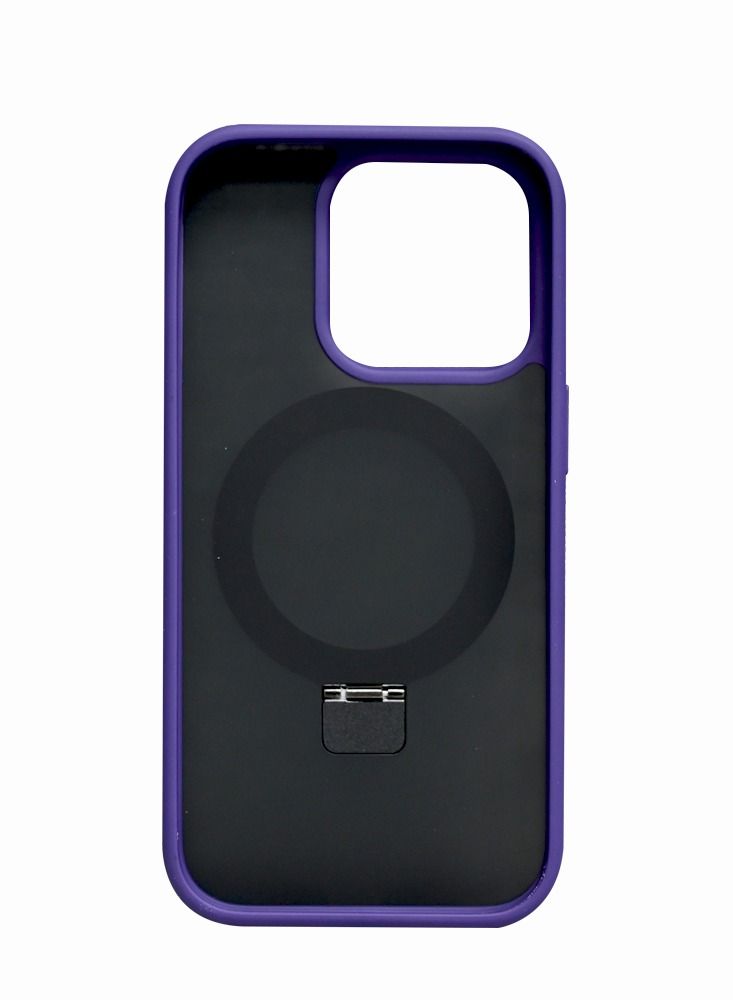 KeepHone حافظة كيبفون ماجيكو للحماية مع حامل حلقي آيفون 14 برو ماكس بنفسجي - Image 2
