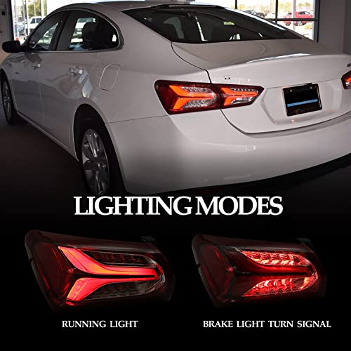 FIONE - for Chevy Malibu Rear LED Tail Light Assembly 2019 2020 2021 2022 Taillamp Outer Left Driver Side LH 84595944 GM2804143 - Image 4