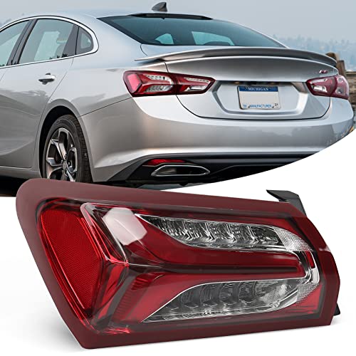 FIONE - for Chevy Malibu Rear LED Tail Light Assembly 2019 2020 2021 2022 Taillamp Outer Left Driver Side LH 84595944 GM2804143 - Image 1