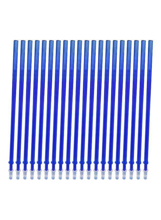 NIBEMINENT 20-Piece Ink Erasable Gel Pen Refills Fine Point 0.5mm Blue - Image 1