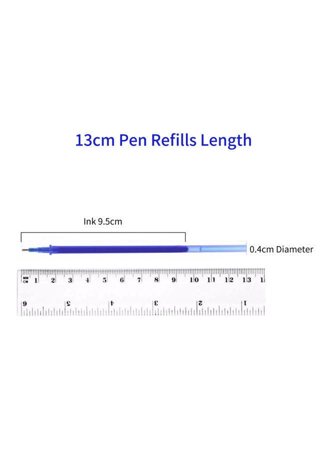 NIBEMINENT 20-Piece Ink Erasable Gel Pen Refills Fine Point 0.5mm Blue - Image 3
